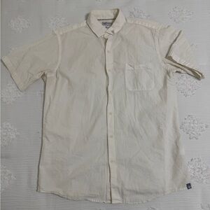 Peter Millar Ivory Men's Button Down Shirt